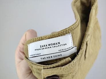 Spodnie: Zara, Spodnie materiałowe damskie, rozmiar S — 4