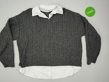 kożuch pull: Sweter damski, rozmiar 8XL — 2