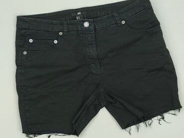 zara krótkie spodenki jeansowe: H&M, Szorty damskie, rozmiar L — 1