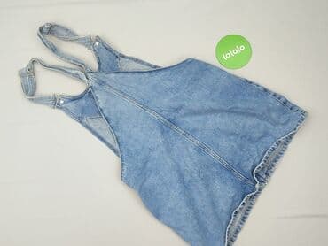 sukienka jeansowa pepco: Cropp, Ogrodniczki damskie, rozmiar M — 4