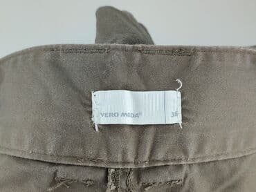 zara woskowane spodnie: Vero Moda, Material trousers for women, size M (EU 38) — 4
