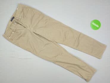 zara woskowane spodnie: Zabaione, Material trousers for women, size S (EU 36) — 2