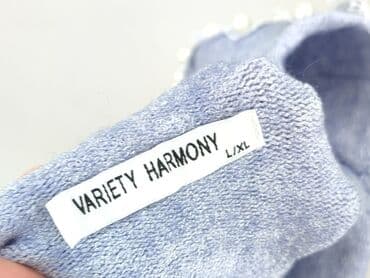 srebrne sukienki na imprezę: Harmony, Sweter damski, rozmiar L — 4