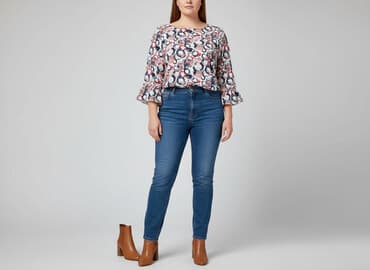 bluzka z samochodem: Bluzka damska, rozmiar L — 1