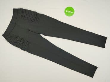 legginsy woskowane wysoki stan: Leggings, Legginsy Sportowe damskie, L — 2