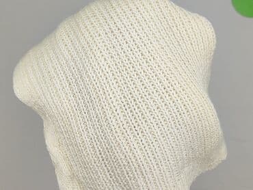 sweter z dekoltem v: Sweter damski, S — 4