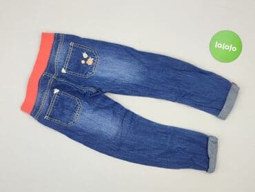 manifesto sukienki: Spodnie jeansowe, F&F, 4-5 lat, 104/110, stan - Idealny — 3