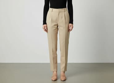 garnitury damskie shein: Shein, Spodnie materiałowe damskie, rozmiar S — 7