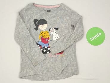koszulka barcelony z nadrukiem: Sweatshirt, Little kids, 4-5 years, 104-110 cm, condition - Very good — 2