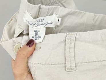 hm spodnie zimowe: H&M L.O.G.G., Spodnie materiałowe damskie, rozmiar S — 5