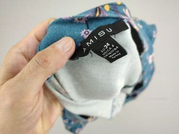 sukienka rozkloszowana dekolt łódka: Amisu, Sukienka damska, rozmiar XS — 4