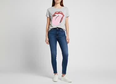 t shirty motorhead: H&M, Women`s T-shirt, size S — 1