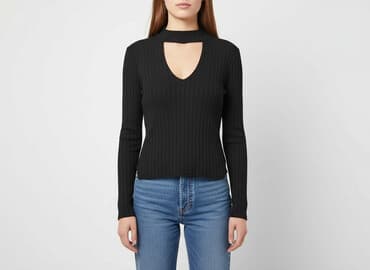 dodatki do czarnej bluzki: H&M Divided, Bluzka damska, rozmiar M — 7