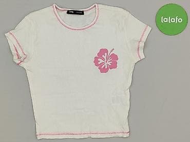 shorts: Sinsay, T-shirt damski, rozmiar 2XS — 2