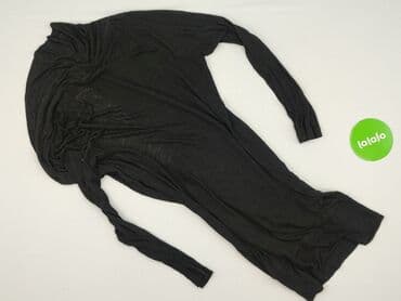 długi sweter sukienki: Kardigan damski, rozmiar One size — 3