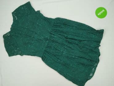 jakie rajstopy do zielonej sukienki: H&M Divided, Sukienka damska, L — 3