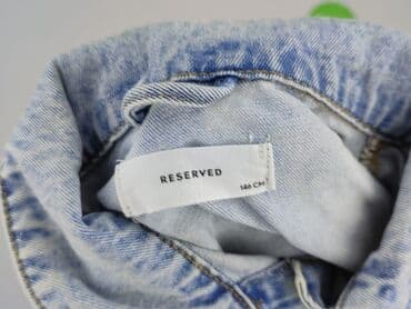 mohito koszula z haftem: Dziecięca kurtka jeansowa, 11 lat, 140-146 cm, Reserved, stan - Bardzo dobry — 4