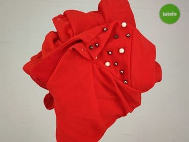 srebrne sukienki na imprezę: Women's blouse, size L (EU 40) — 4