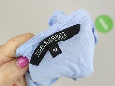 bluzki przezroczyste: Top Secret, Women`s shirt, size XL (EU 42) — 4