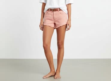 hm krótkie spodenki: H&M, Szorty damskie, rozmiar M — 6