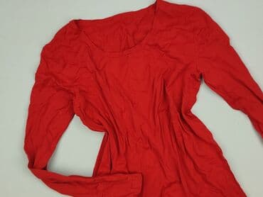 koszulka w paski z serduszkiem: Top damski, S — 1