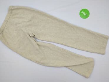 jasne buty: Lino, Spodnie materiałowe damskie, rozmiar M — 3