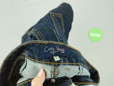 spódniczka dżinsowe z wysokim stanem: Spódnica damska, rozmiar L — 4