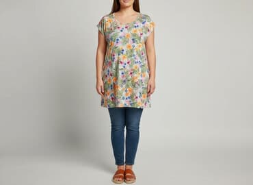 bonprix tuniki duze rozmiary: Tunika damska, rozmiar 2XL — 6