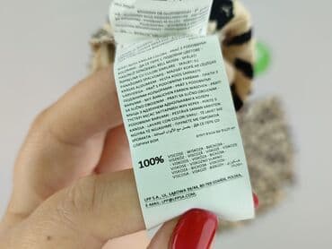 spodnie w panterkę stradivarius: Spodnie materiałowe damskie, rozmiar L — 5