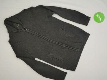 szara bluza zara: Kardigan dla mężczyzn, rozmiar M — 2