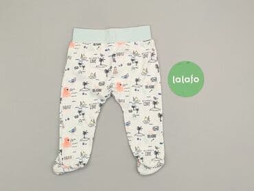 rajstopy z napisami: Leggings, 6-9 months, condition - Very good — 3