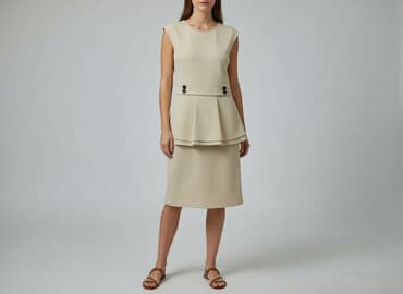 sukienki na wesele z baskinką: Women`s dress, size S — 1