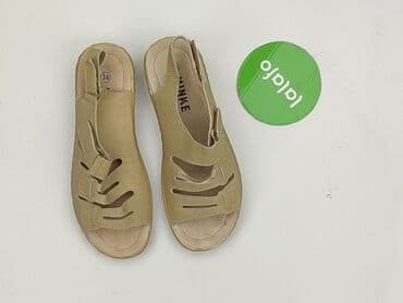 sandały z krytymi palcami: Sandały damskie, 38 — 2