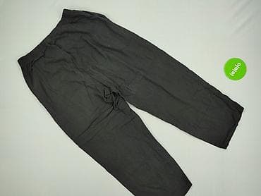 Women: Material trousers for women, size L — 3
