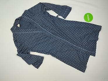 biale klapki a: Damski, Szlafrok, rozmiar M — 2