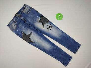 jeans with red stars: Jeans for women, size One size — 2