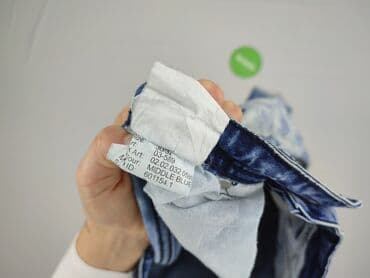 jeansy plus size wysoki stan: FB Sister, Jeansy damskie, M — 4