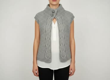 zara kamizelka haftowana: Zara, Kamizelka damska, rozmiar S — 1