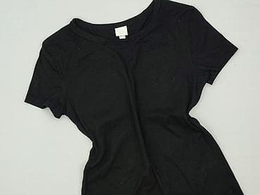 stussy t shirty basic: H&M, T-shirt damski, rozmiar M — 1