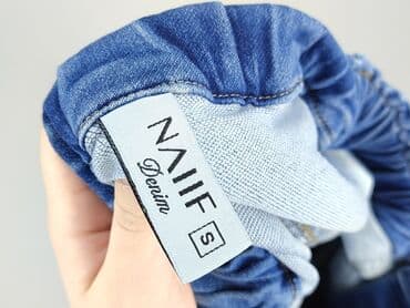 jeansy plus size wysoki stan: Denim, Jeansy damskie, rozmiar S — 4