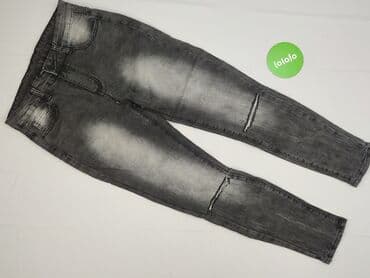 czarne legginsy push up legginsy podkreślające pośladki: Jeansy damskie, M — 2