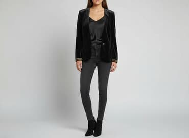 marynarka sukienka czarna: Marynarka damska, rozmiar M — 1