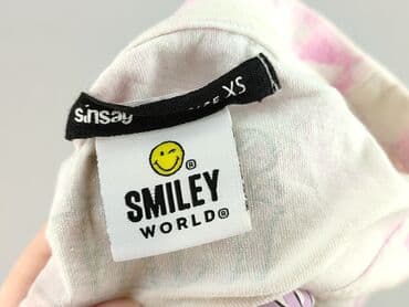 ganni t shirty smiley: Sinsay, T-shirt damski, rozmiar XS — 5