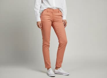 kapcie wyprzeda: Spodnie materiałowe damskie, rozmiar S — 6