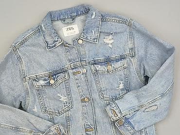 fsbn dresy: Dziecięca kurtka jeansowa, 12 lat, 146-152 cm, Zara, stan - Idealny — 1