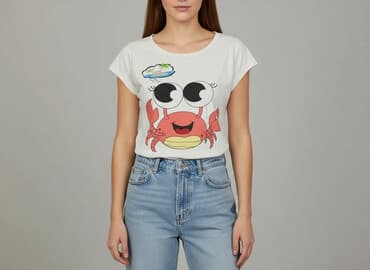 spongebob ubrania: Fishbone, Women`s T-shirt, size M — 1