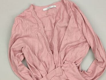 różowy sweter z gruszką: Greenpoint, Kardigan damski, L — 1