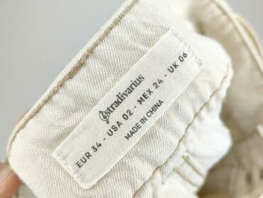 c a spodnie damskie z wysokim stanem: Stradivarius, Jeansy damskie, rozmiar XS — 5