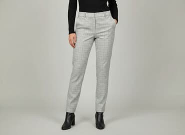 spodnie w kratke reserved: Reserved, Spodnie materiałowe damskie, rozmiar XS — 1