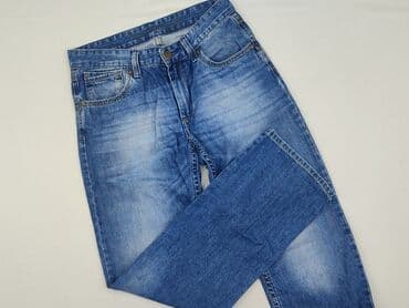 koszulka fc barcelona z wlasnym napisem: Jeansy dla mężczyzn, L — 1